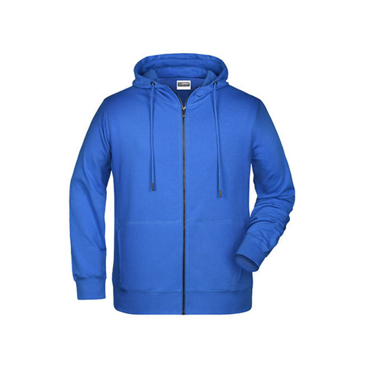 Zip-Hoodie blau