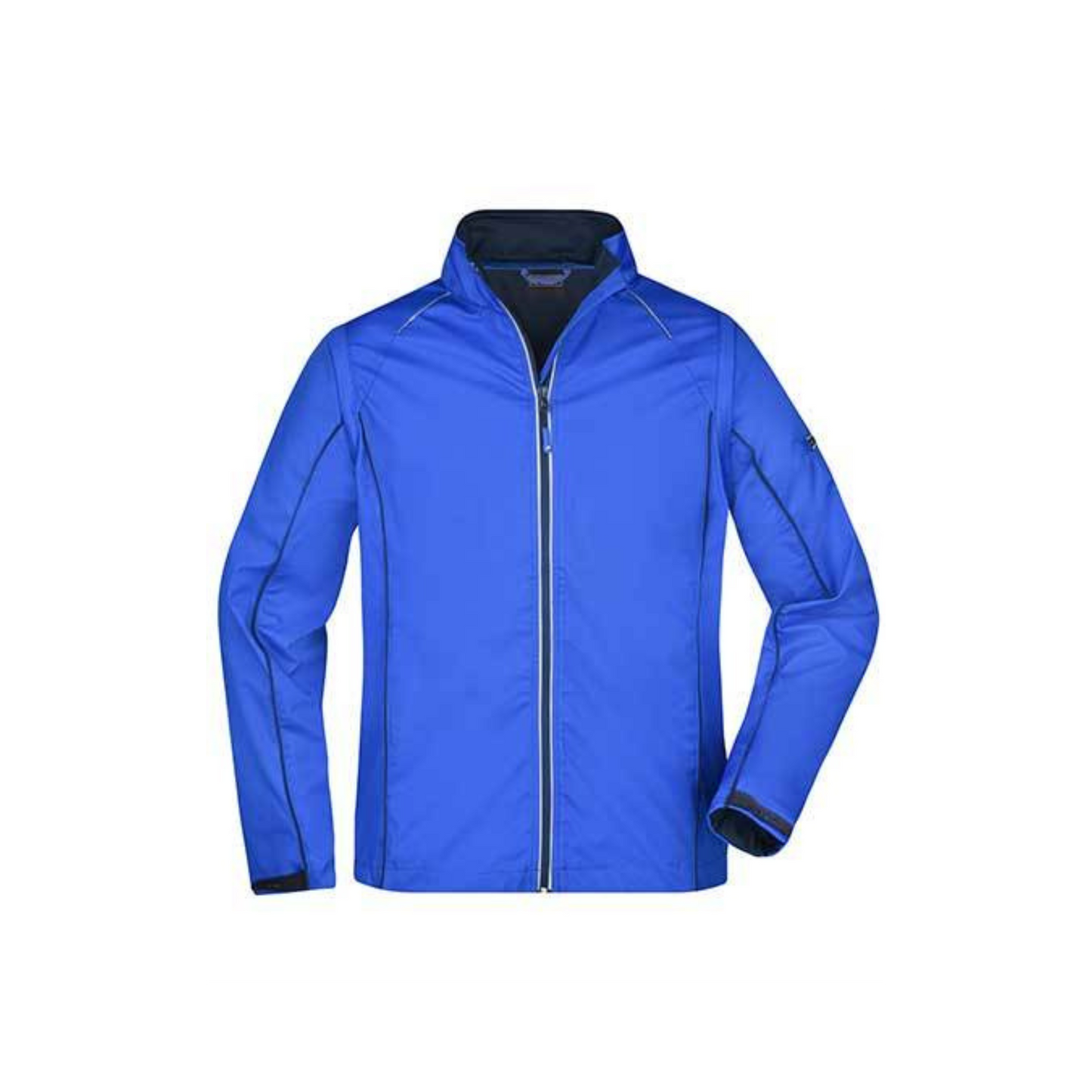 Softshell-Jacke blau