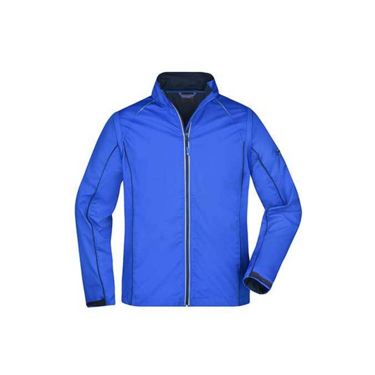 Softshell-Jacke blau